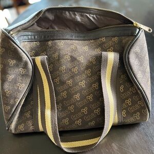 TNA Aritzia mini duffle bag brown-preloved